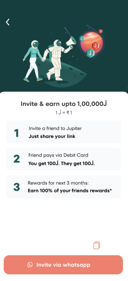 jupiter refer and earn