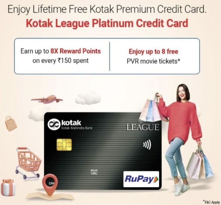 [Instant] Get Kotak Bank Credit Card FREE for Lifetime