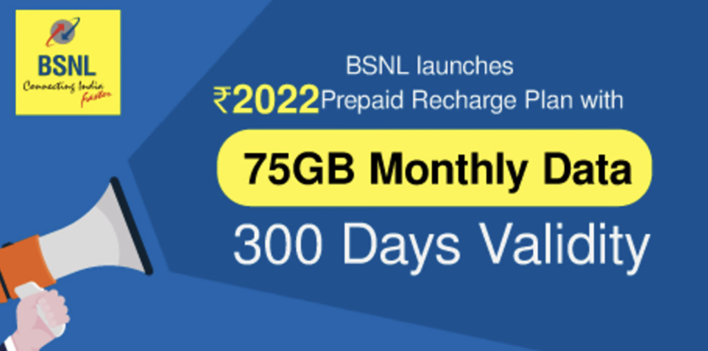 BSNL Rs.2022 Plan Details - Unlimited Free Data & Voice Call