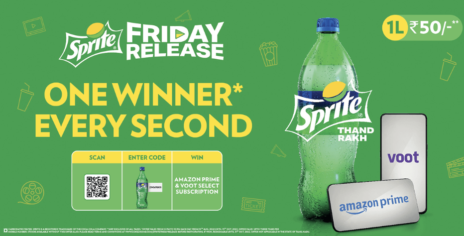 How to Participate in Sprite Scan the QR Code Offer