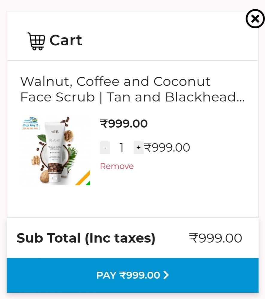 Walnut Face Scrub Worth ₹999 For FREE | The Beauty Sailor