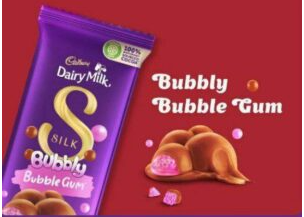 Cadbury Silk Bubble Gum Offer