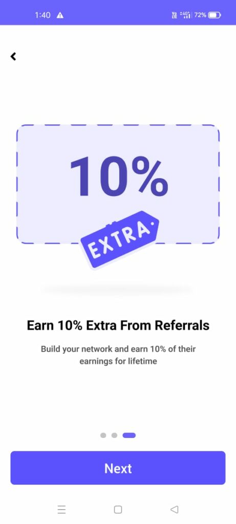 OneCode App Referral Earnings