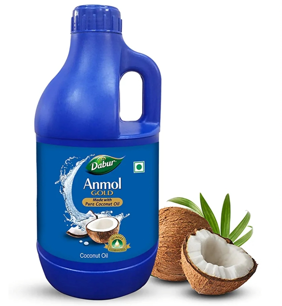 Dabur Anmol Gold 100% Pure Coconut Oil 1Liter @ Just ₹211