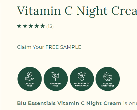 Get Vitamin C Free Sample