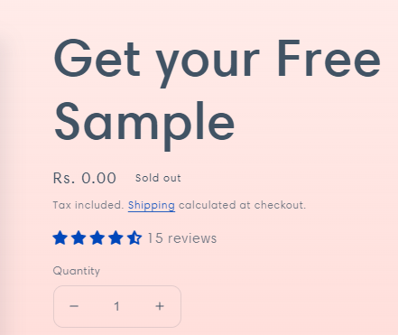 Honestpad Free Sample at Rs.0 Cost