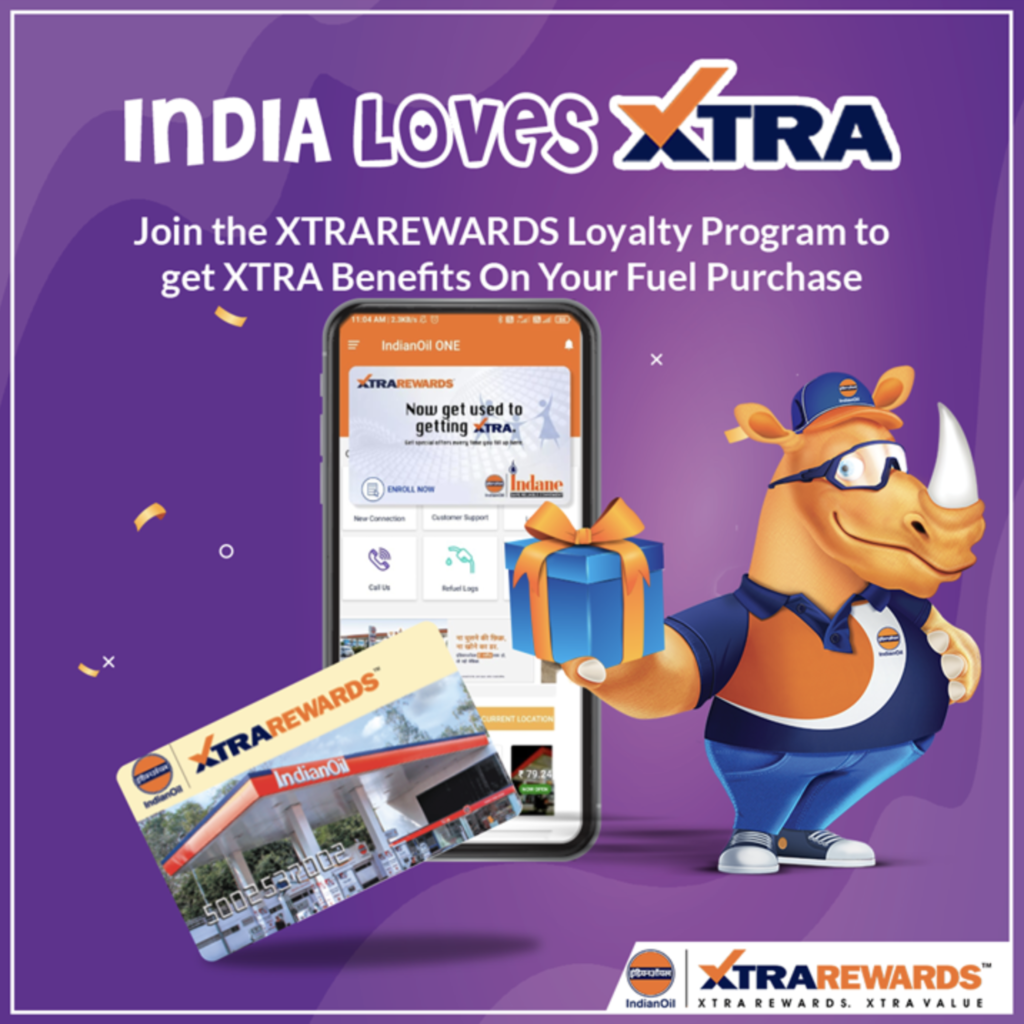 IndiainOil ExtraRewards Loot - Get ₹50 Petrol For FREE