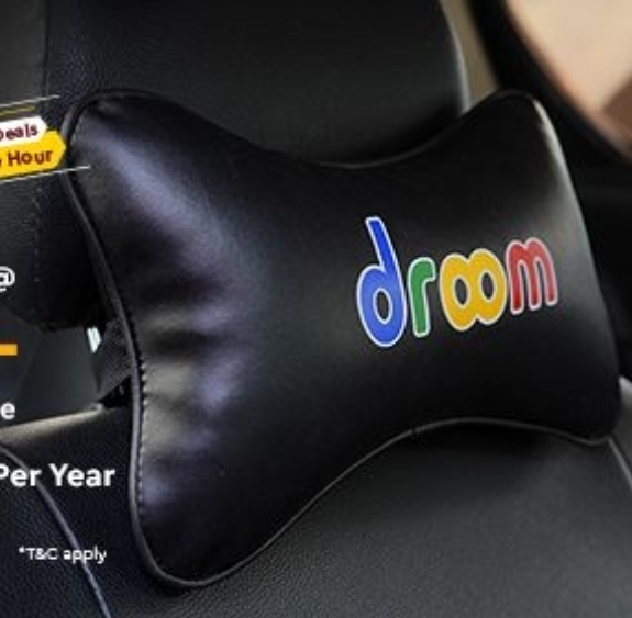Droom Car Neck Pillow Sale | Buy @ Just ₹9 | Special Coupon