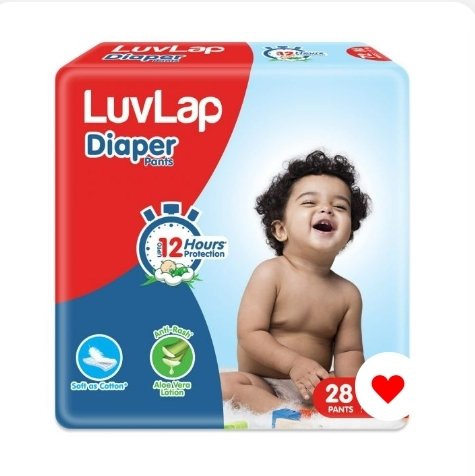 Sample: LuvLap Diaper Pants for FREE | No Shipping Charge