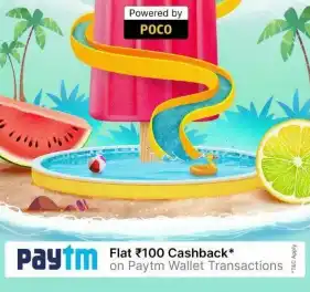 [मालामाल] Flipkart Paytm Offer - Flat ₹100 Cashback on Your Order