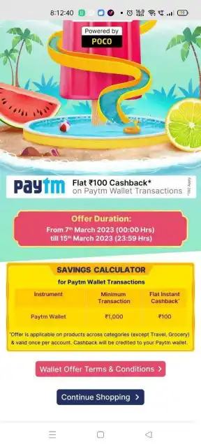 How to Get ₹100 Paytm Cashback on ₹1000 Flipkart Shopping