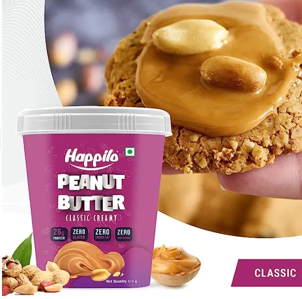 Happilo Classic Peanut Butter Creamy deal | at ₹150 On Amazon