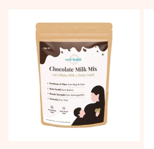 VedHabit Chocolate Milk Mix | Get Free Sample | No Shipping