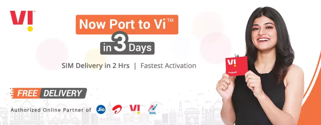 Vi Porting Offer [Vi MNP]: 30 Days Unlimited Call & Internet