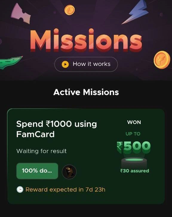 FamPay missions
