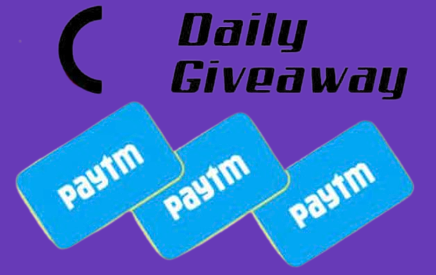 Free PayTM Cash Giveaway