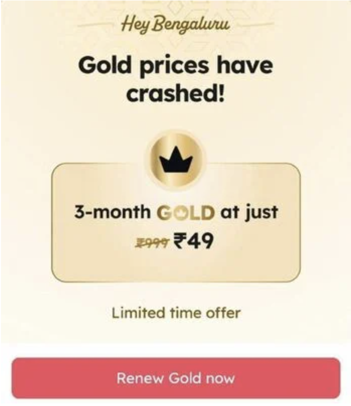 How to Get a Zomato 3 Months Gold Membership @ Just ₹49 