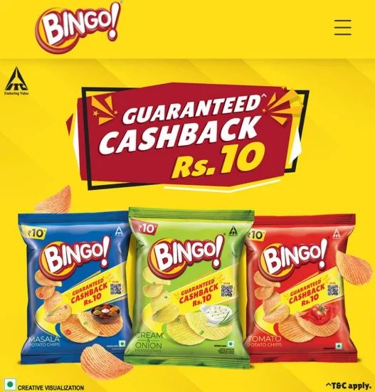 Bingo Loot - Buy ₹10 Chips Get ₹10 Cashback in Bank 3 Time